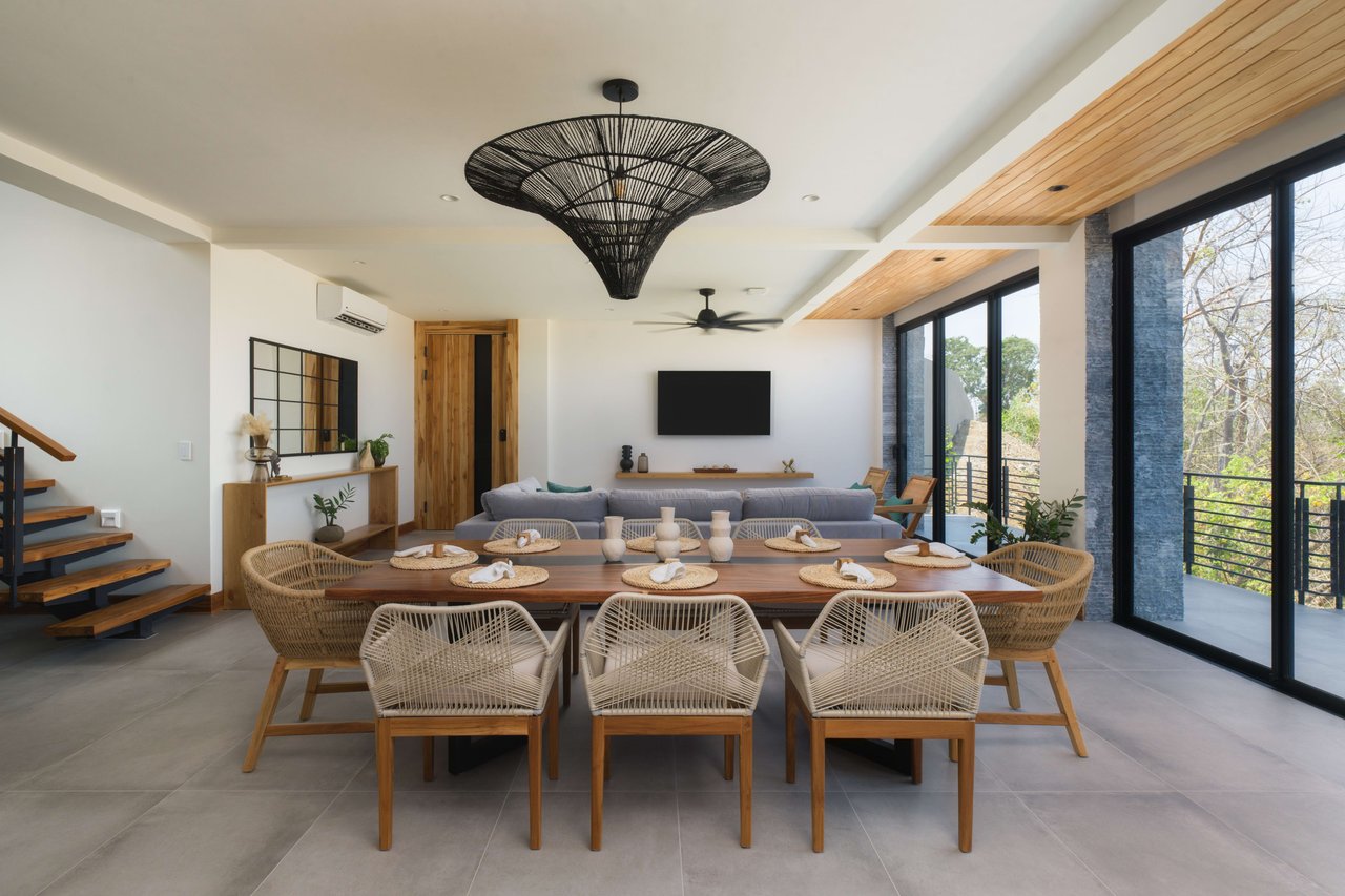 Casa Olas | Brand New, Modern Home with 5 Bedrooms and Flex Space, Exquisite Details and Stunning Ocean Views In Gated Community!