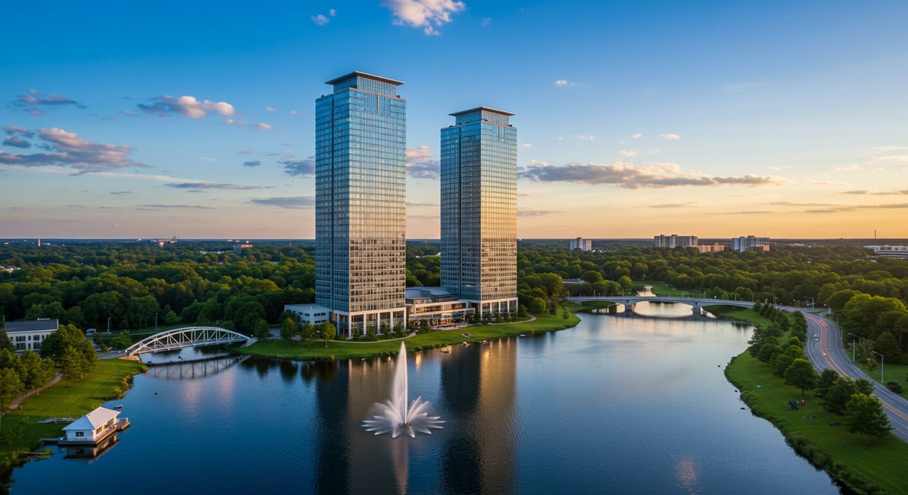The Woodlands, Past and Present