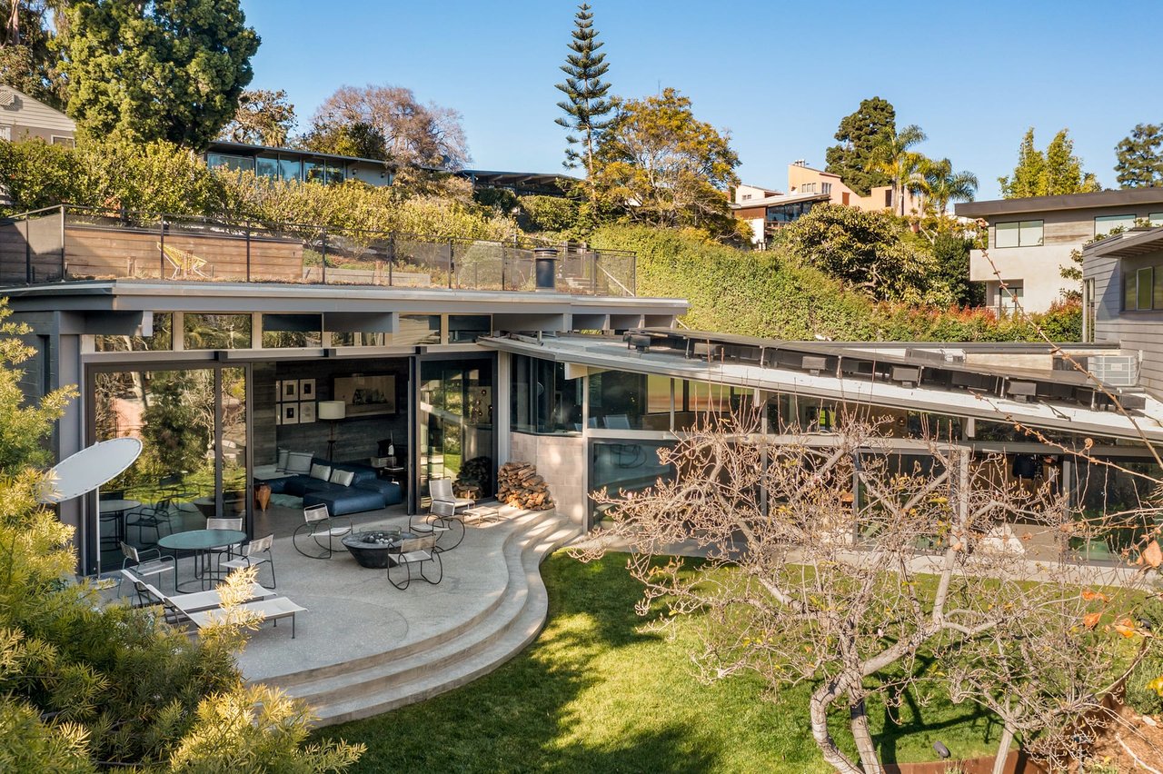 The Past Meets the Present in this Rebuilt L.A. Mid-Century Listed for $10.5M