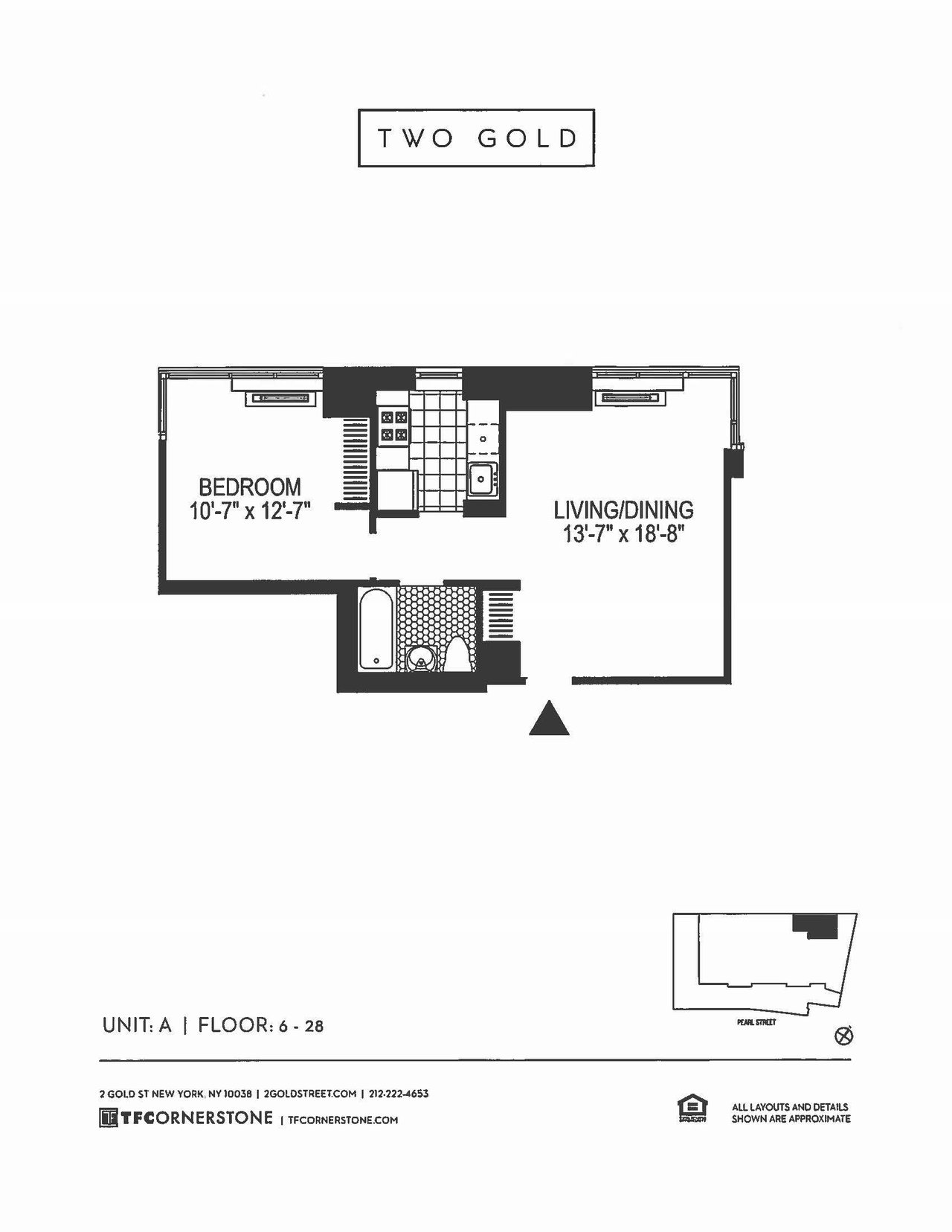 2 Gold Street, Apt 24A