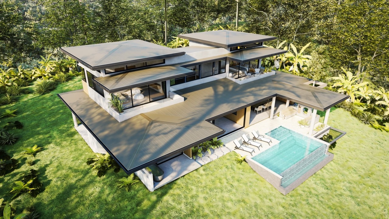 Modern Infinity Pool Estate, Ojochal, Puntarenas