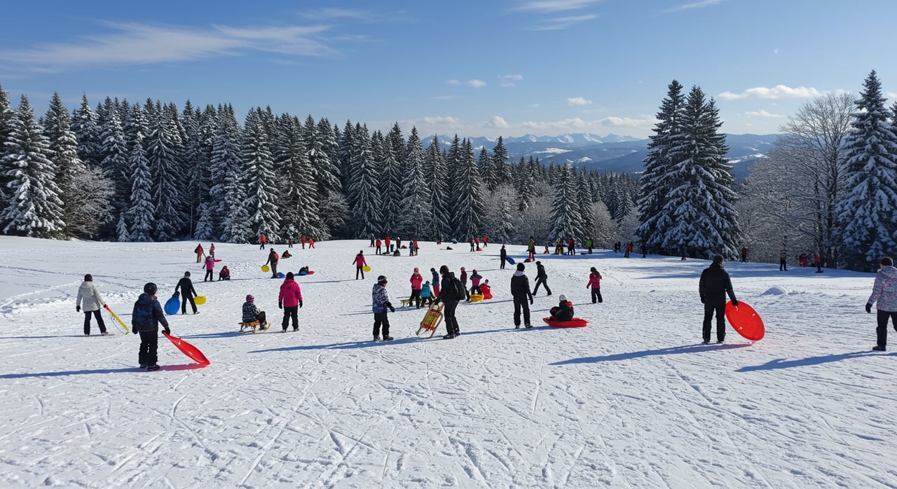 The Best Sledding Hills in Indy