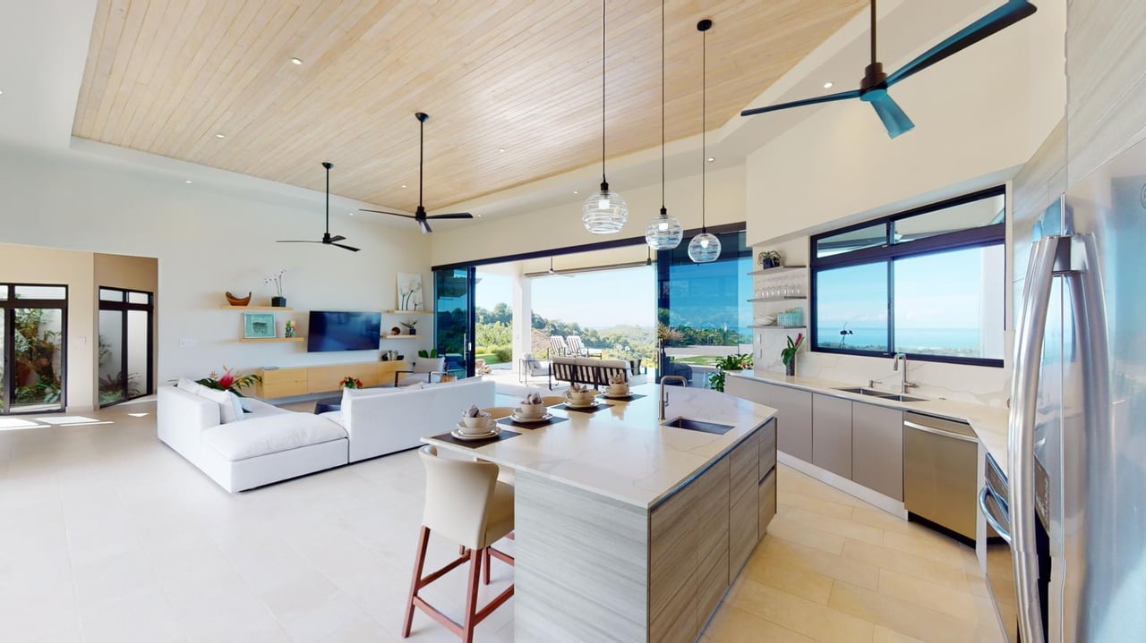 Elegant, Modern Ocean View Home on 2.75 Acres