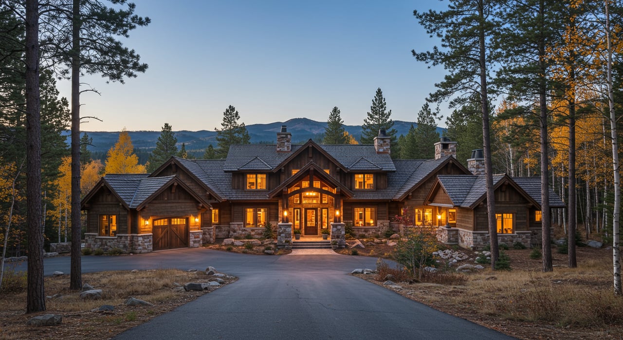 A Sophisticated European Mountain Retreat