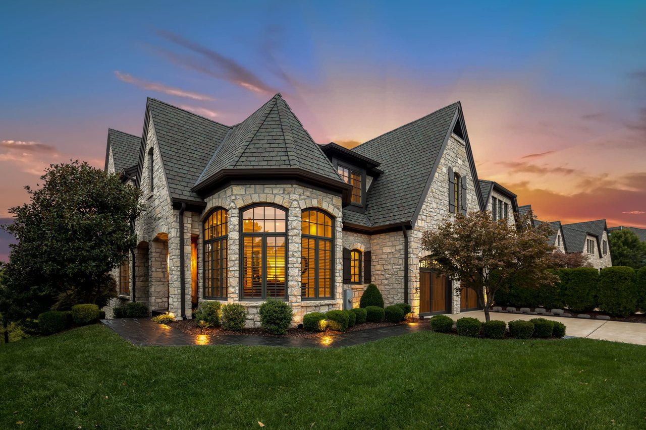 Chateau Style Villa with Lovely Curb Appeal