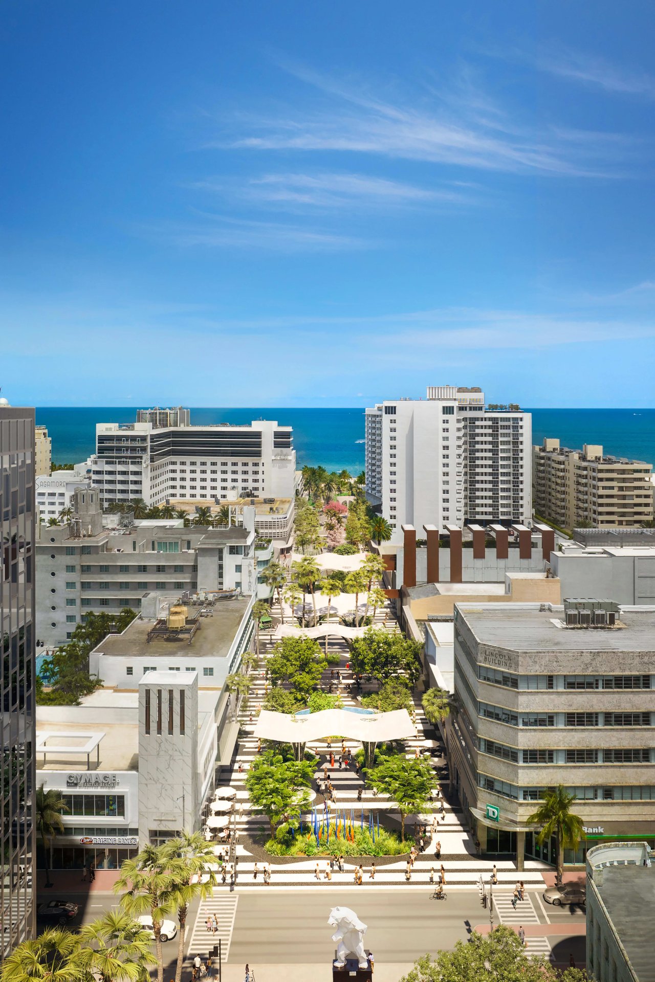 The owners of the Ritz-Carlton and Sagamore Hotel in South Beach are starting a groundbreaking project at the entrance of Lincoln Road's 100 block and its beachwalk. (Posted April 2024)