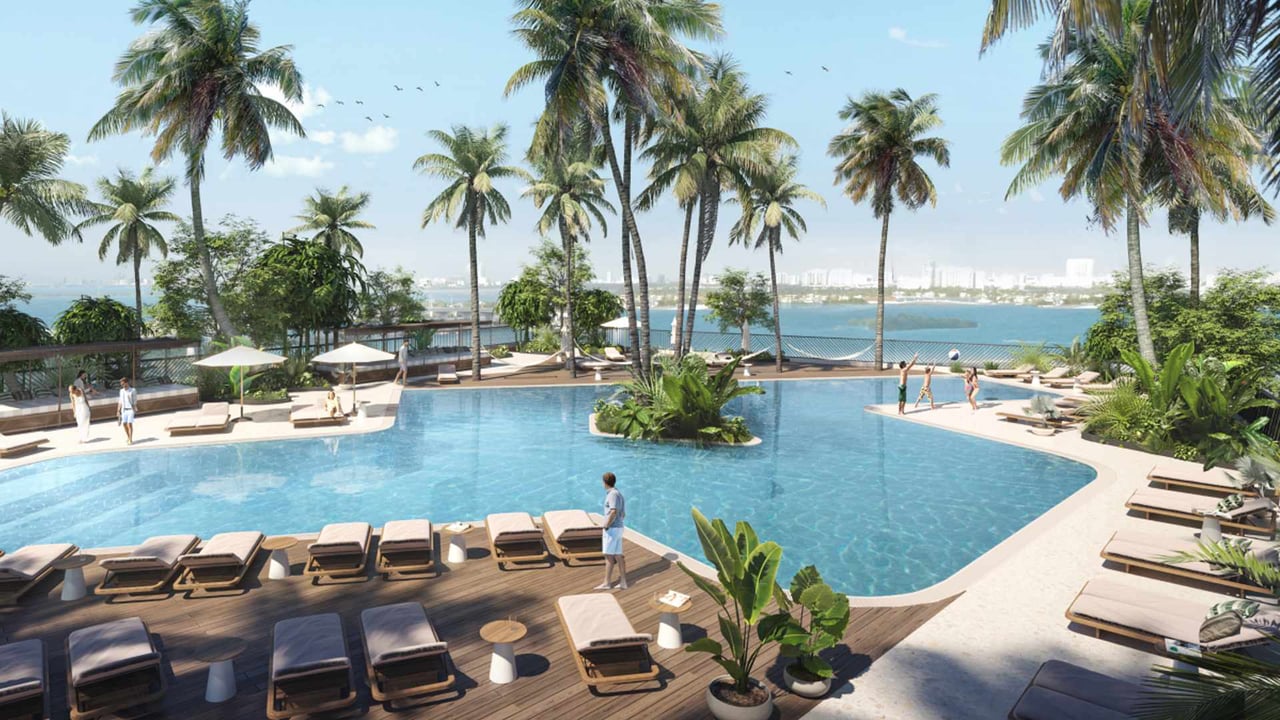 Natiivo Miami swimming pool amenities 