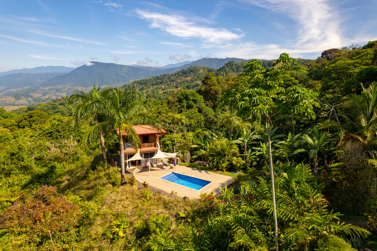 Mountain View Cabin With Pool, Perez Zeledon, San Jose