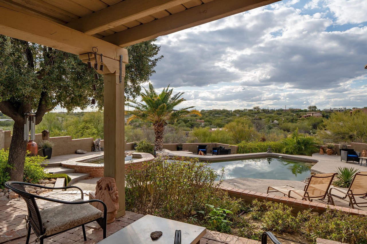 Custom Mud Adobe Home Situated on a Private Hilltop