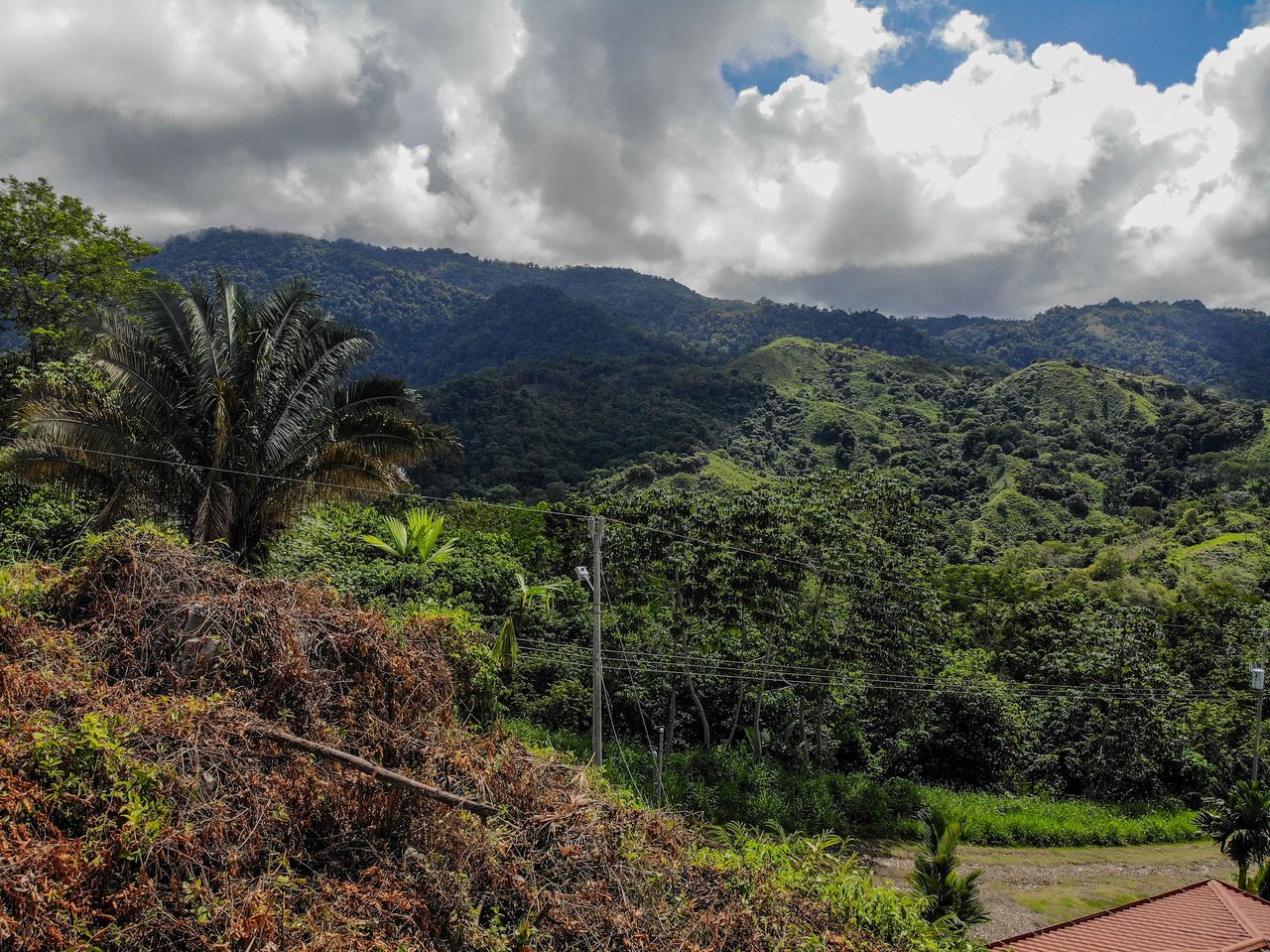 Ocean & Mountain View Half-Acre Lot in Gated Chontales Community