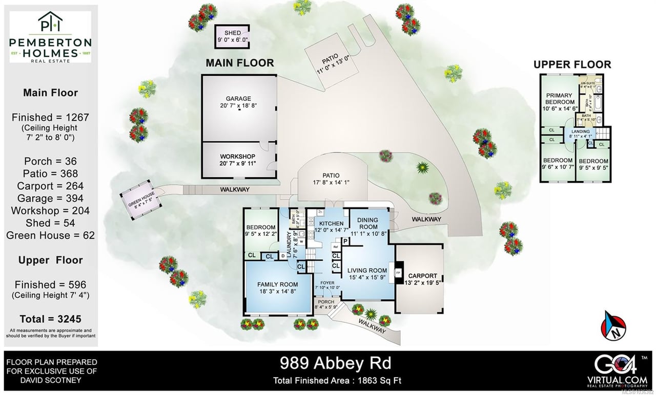 989 Abbey Rd, Saanich