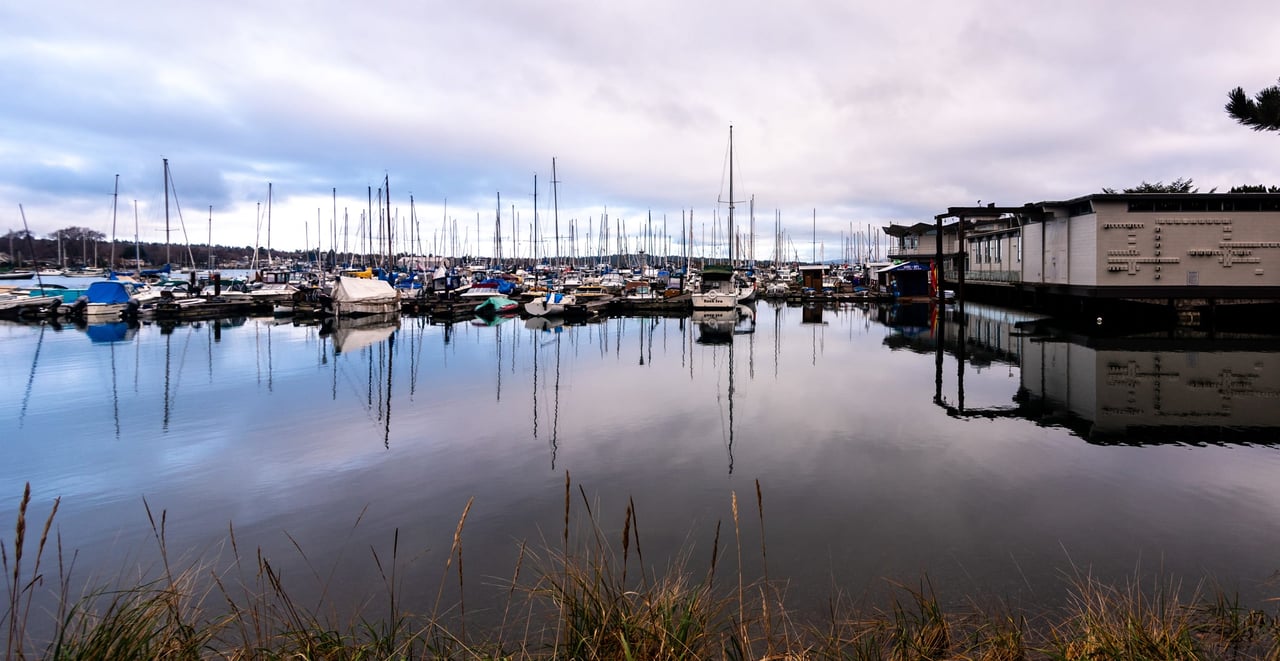 Marina in Oak Bay, Victoria BC. A great neighborhood 