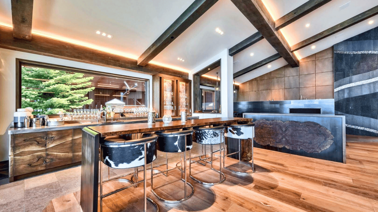 RETRO-STYLE WET BAR
