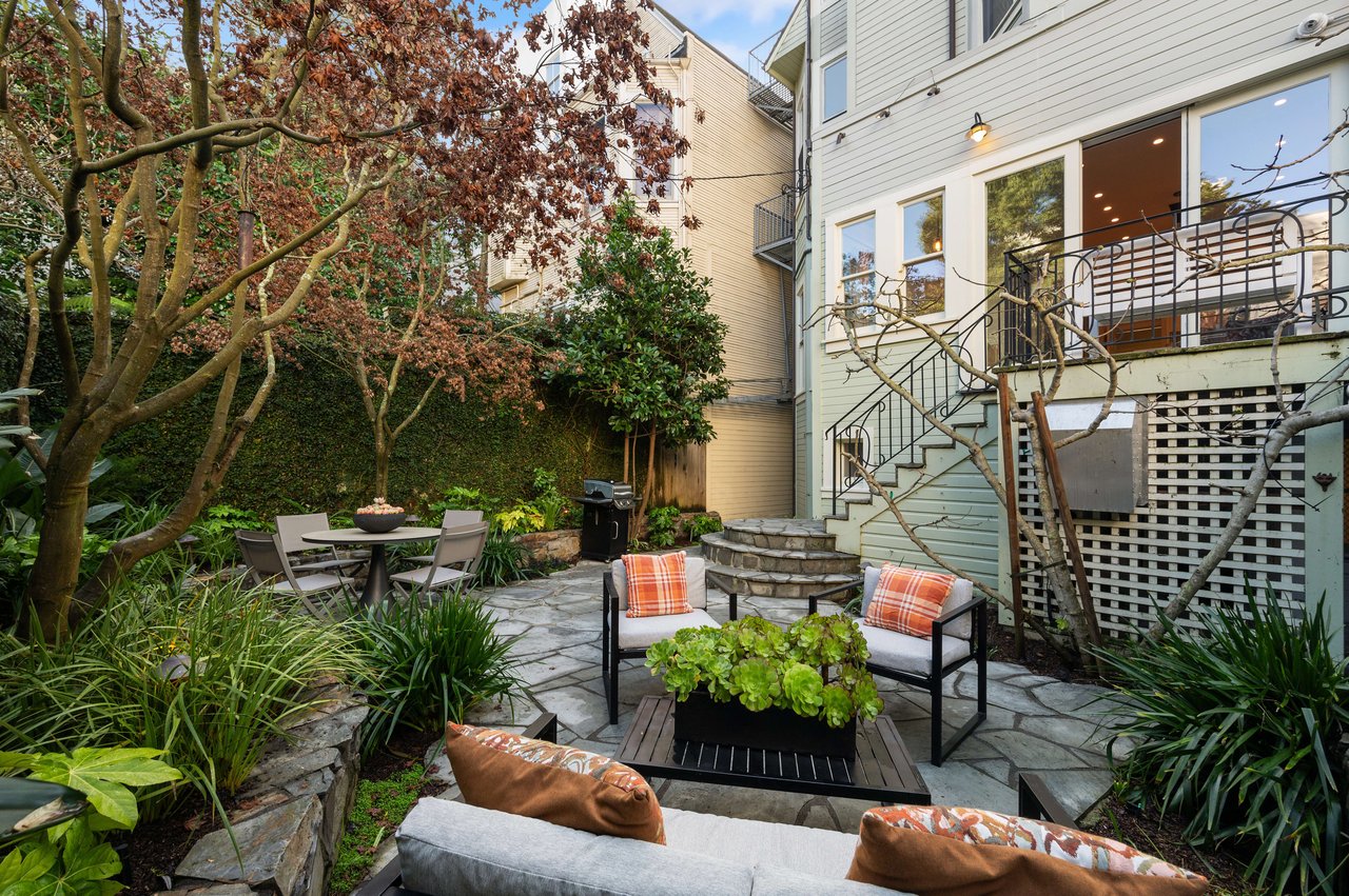 Grand Pacific Heights Home on a Coveted Flat Block between Lafayette & Alta Plaza Parks
