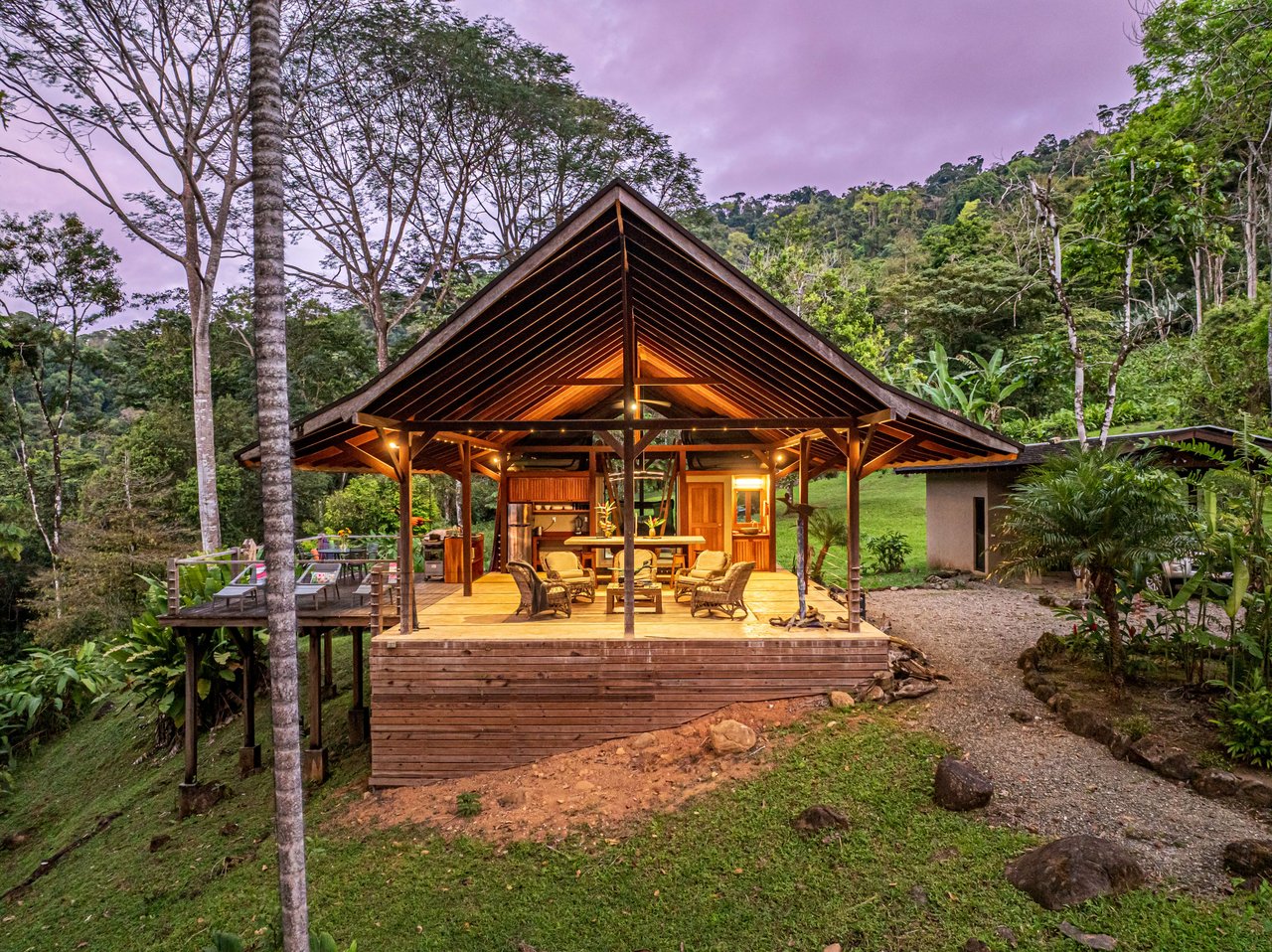 Embrace Harmony in Nature on 12 Acres of Mountain and Ocean view Serenity