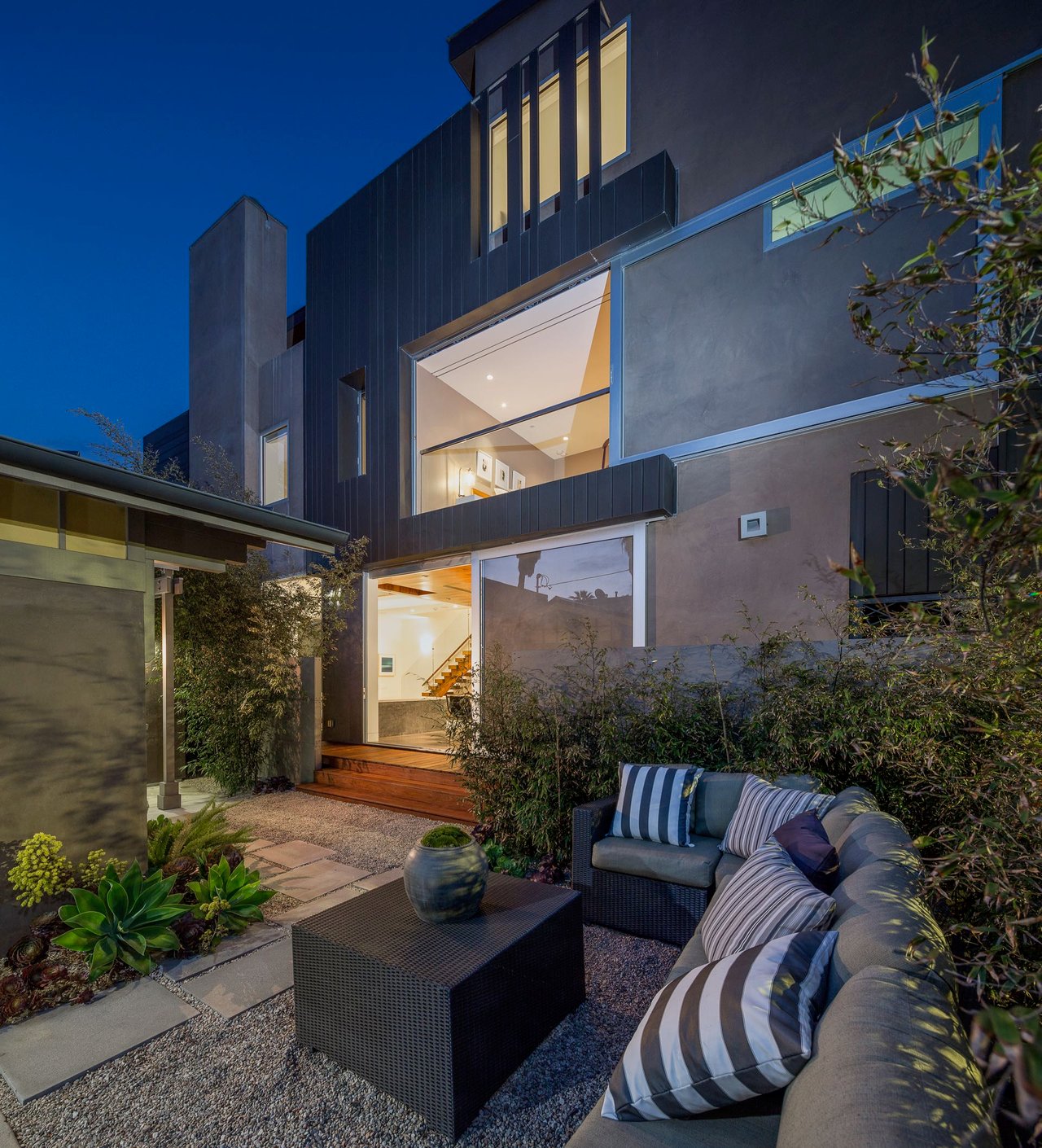 Contemporary Architectural on Double Lot