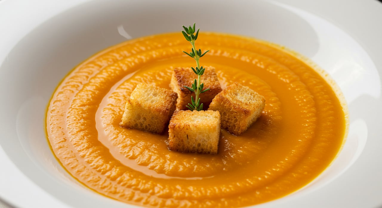 Creamy Heirloom Tomato Soup