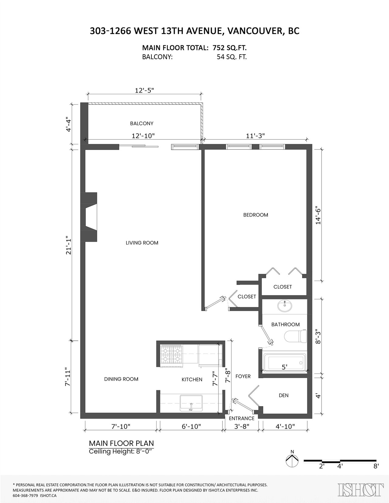 303-1266 W 13th Ave