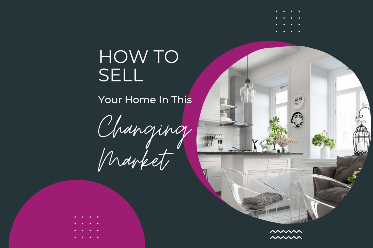 How to sell your home in this changing market, with a bright modern kitchen and living area.