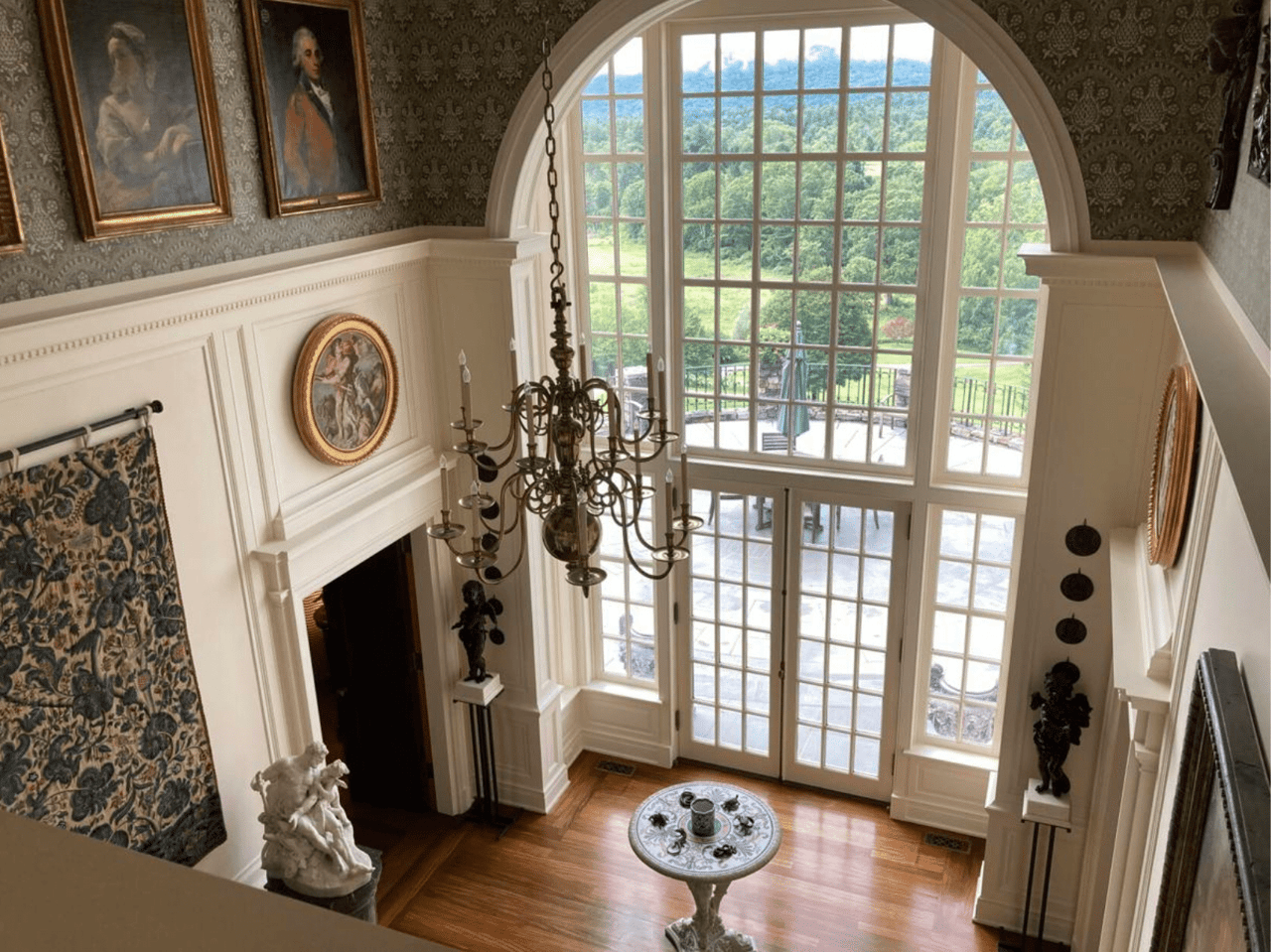 Two homes of Stockbridge philanthropists on the same street are now for sale - and a world apart