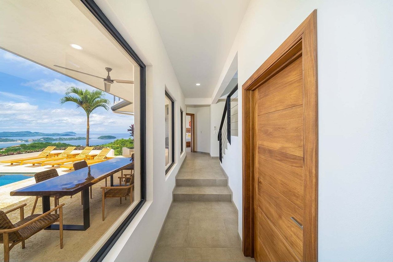 Modern Coastal Ocean View Villa, Flamingo, Guanacaste