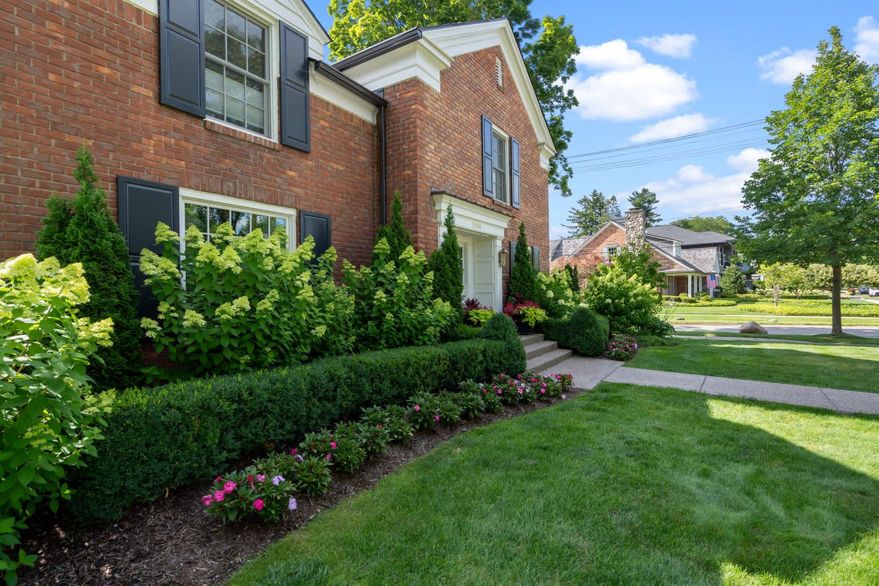 Private Patio with Charming Curb Appeal