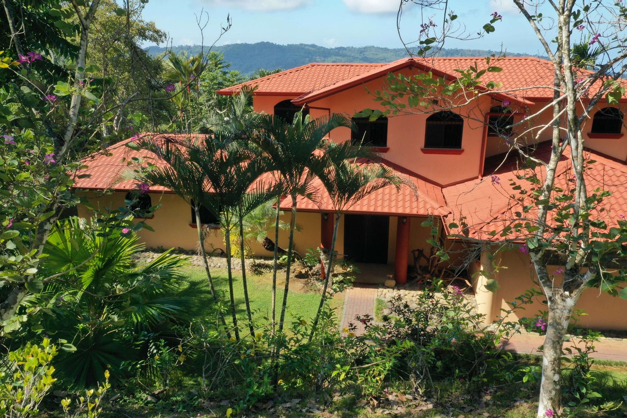 Platanillo Majestic Mountain and Ocean Views with Home on 5 Acres, 4 bedroom