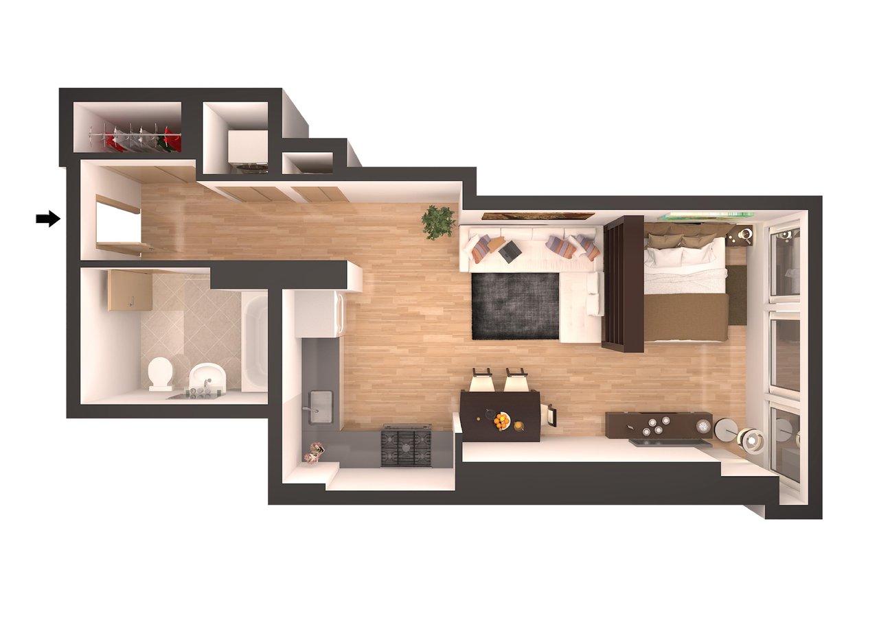 180 Water Street, Apt 2302