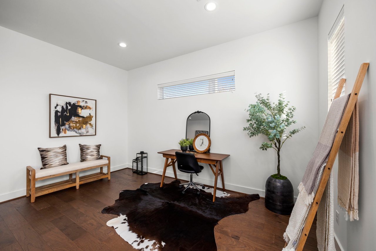 home office in an Eastwood Estates home