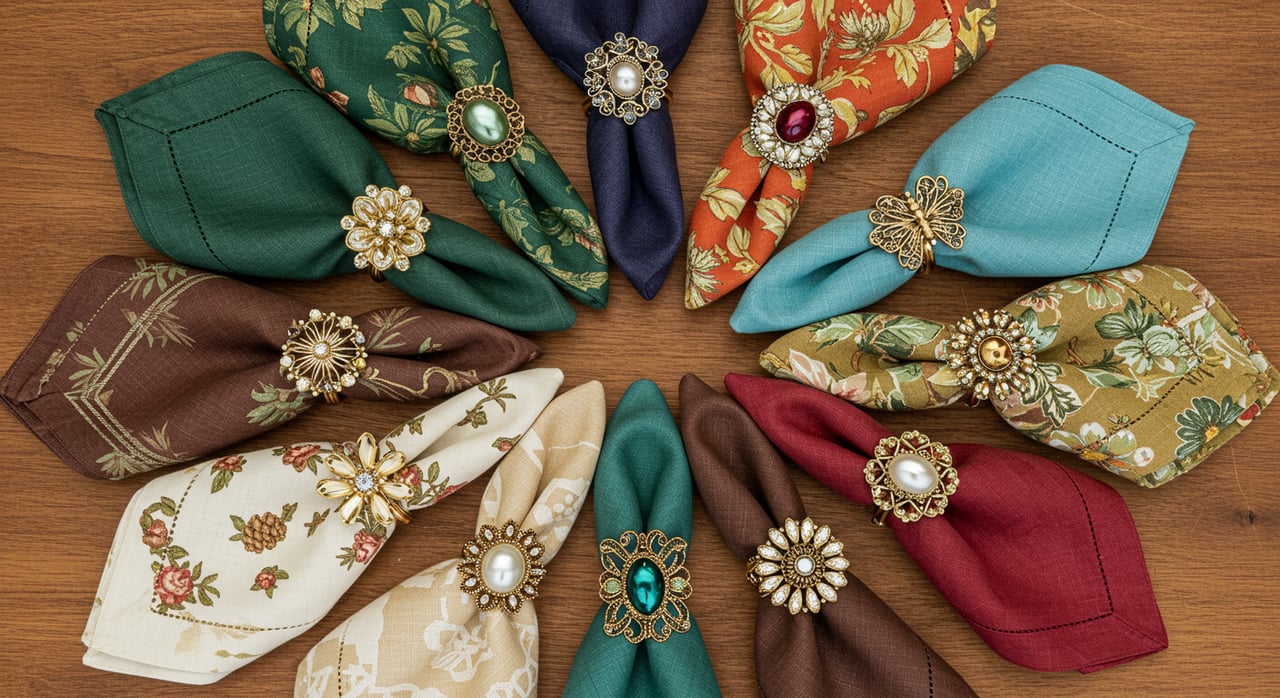 Napkins, Simple & Stunning: Lap Couture