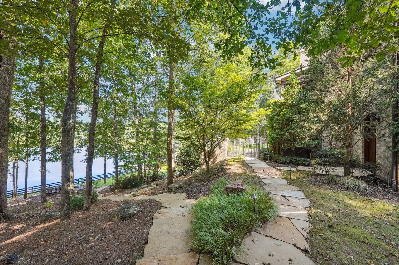 Quiet Listing: Elegant Lakefront Estate on 3 Acres in Alpharetta Georgia - Serene Views & Modern Luxuries Await