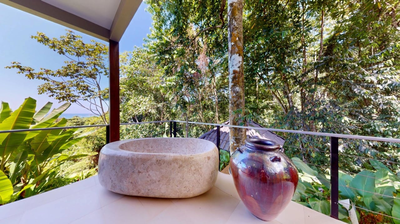 Balinese Style Oceanview Villa, Uvita, Puntarenas