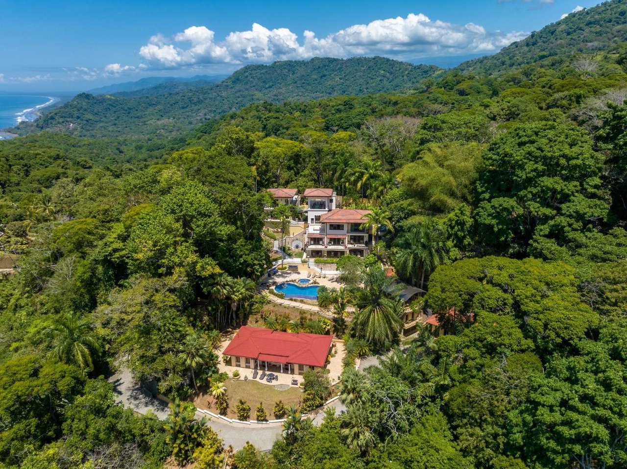 Private Ocean View Estate, Dominical, Puntarenas