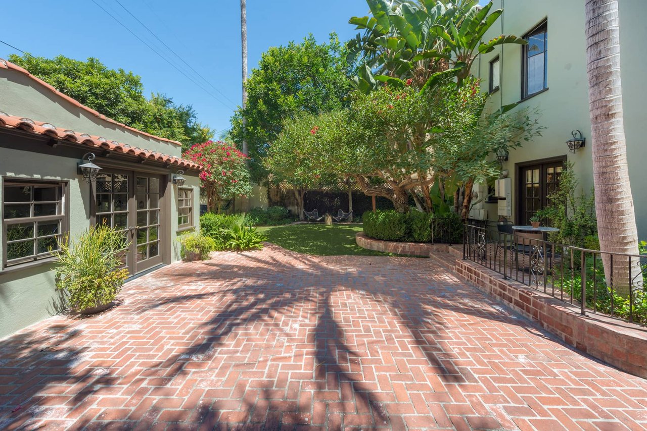 Hancock Park Trophy Mediterranean Revival Duplex