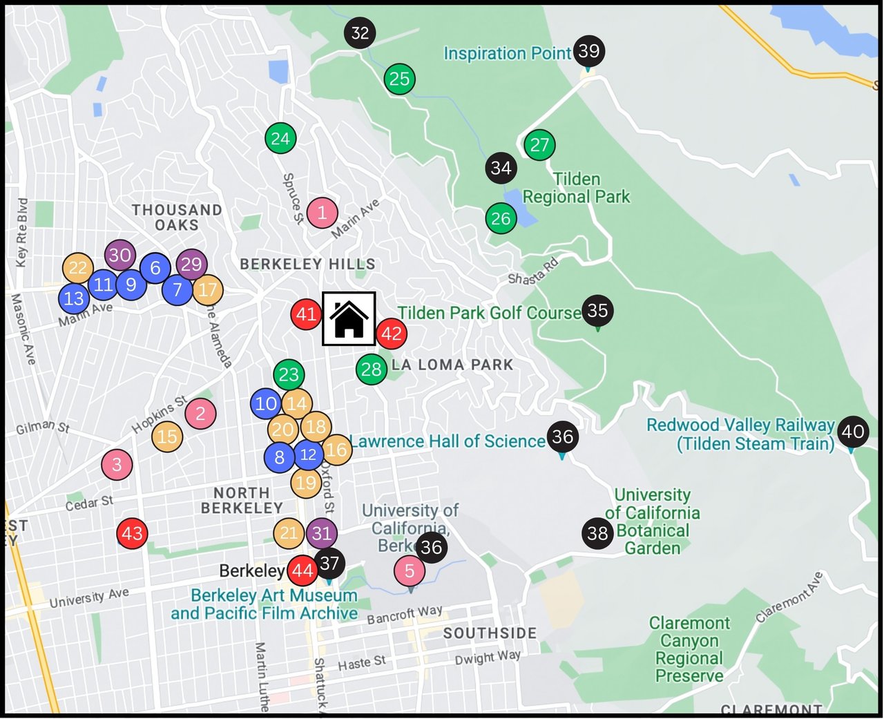POI Map