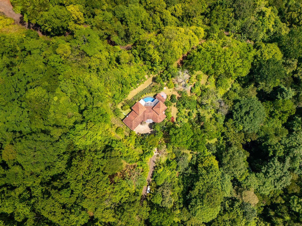 Multi-Home Luxury Estate, With Jungle, Mountain And Ocean Views, Private Waterfalls And Orchards On 71 Acres In Gated Community!