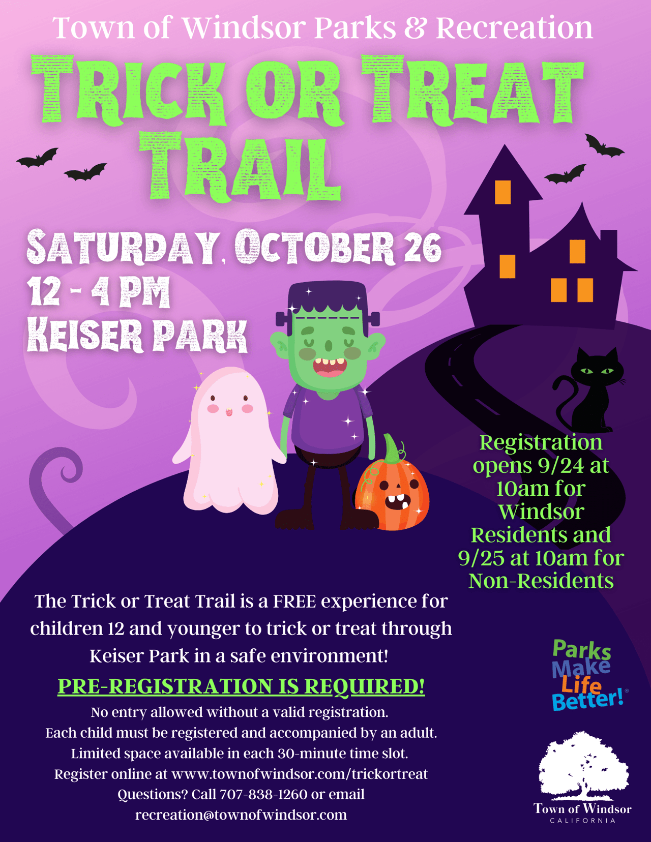 Join the Fun at the 5th Annual Trick or Treat Trail in Windsor!