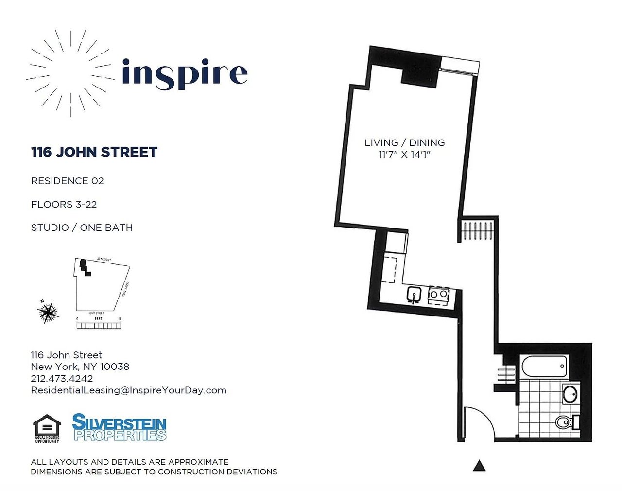 116 John Street, Apt 1602