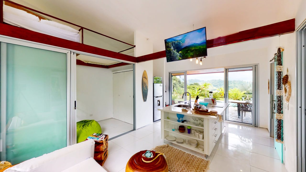 2 Bedroom House in Private Location with Glimpse of the Pacific