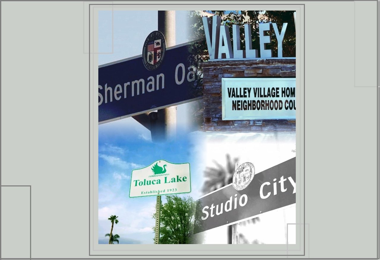 Neighborhood comparison of Sherman Oaks, Studio City, Valley Village and Toluca Lake