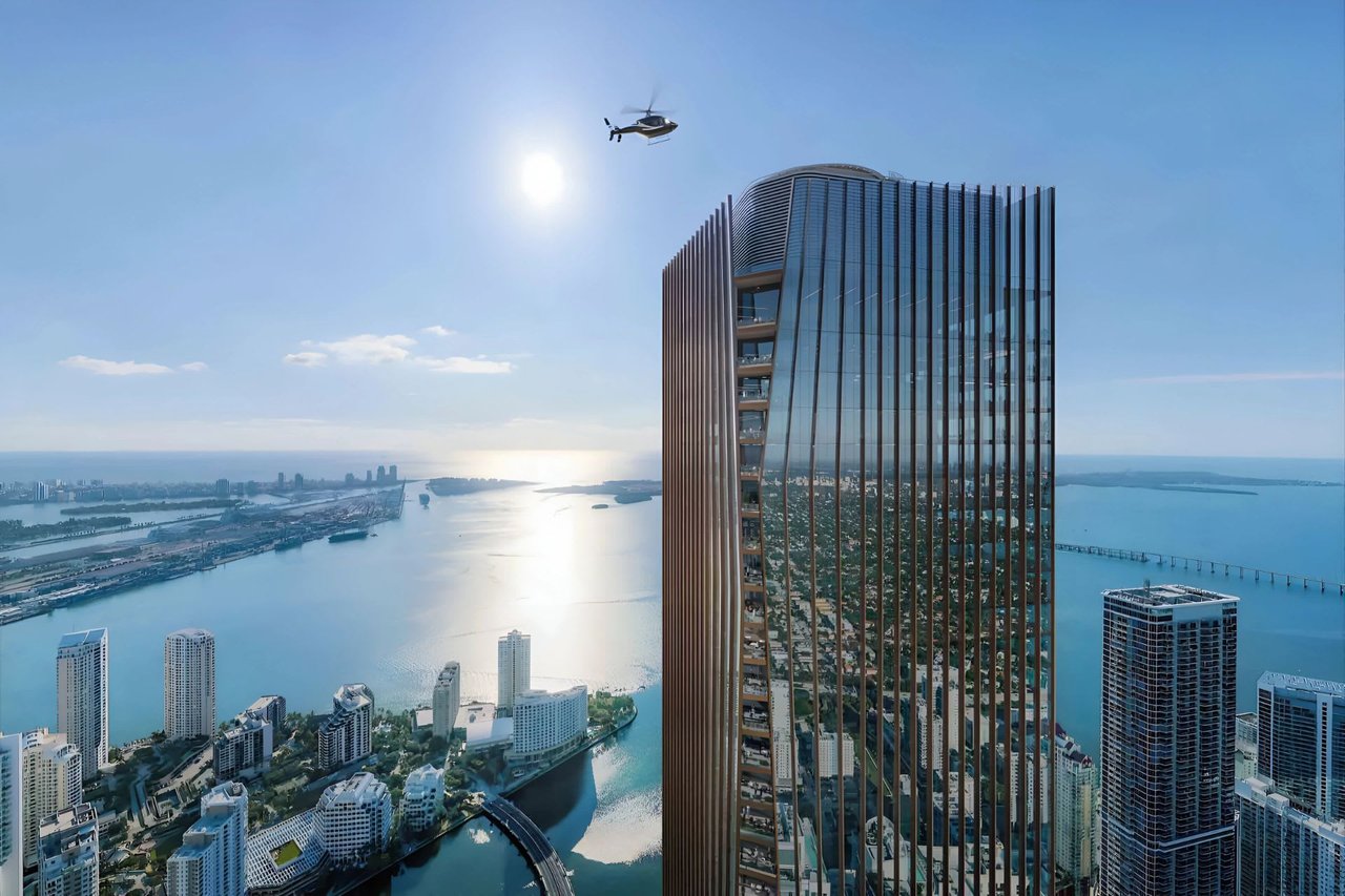 Construction persists on One Brickell City Centre, poised to become the tallest commercial building in Florida (Dec 2023)