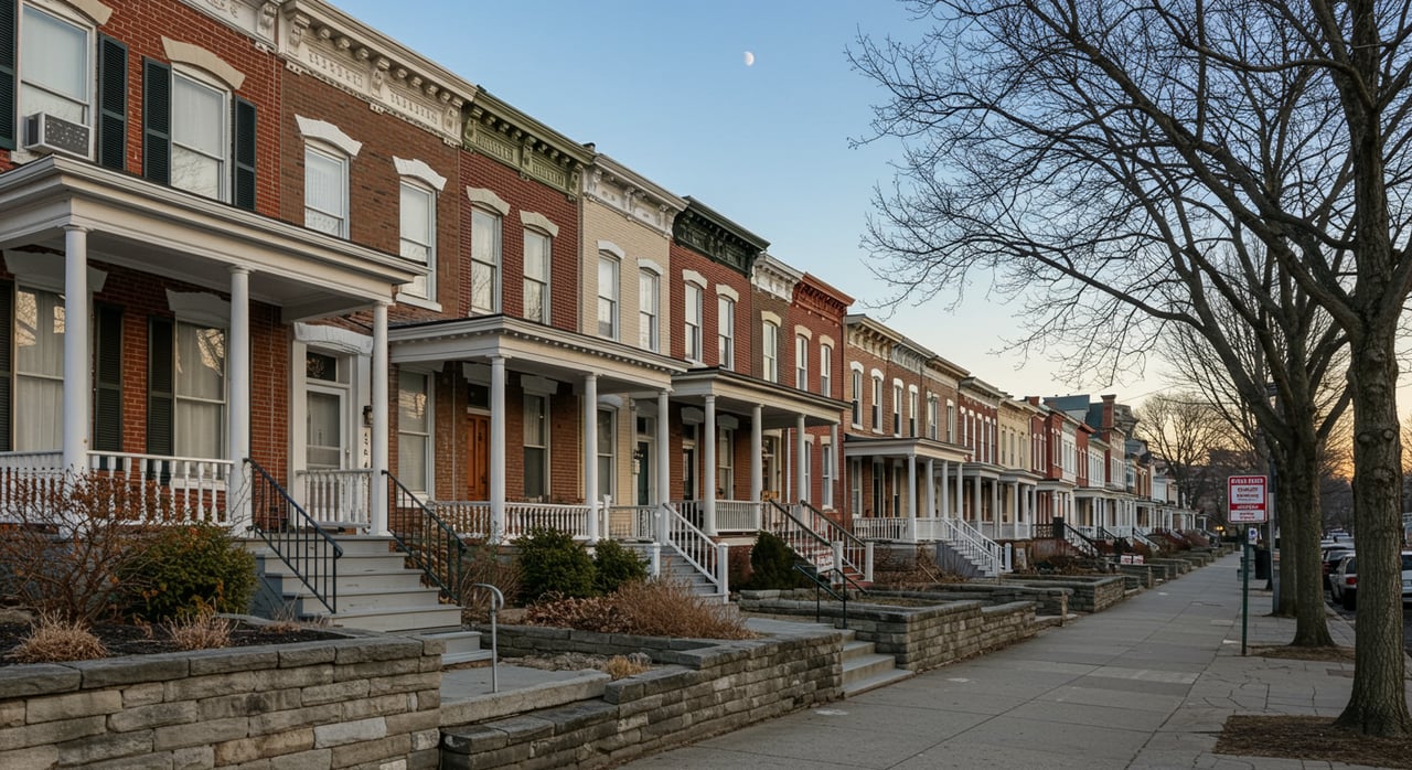SOLD: PERFECTLY UPDATED ROWHOUSE IN PETWORTH WITH PARKING