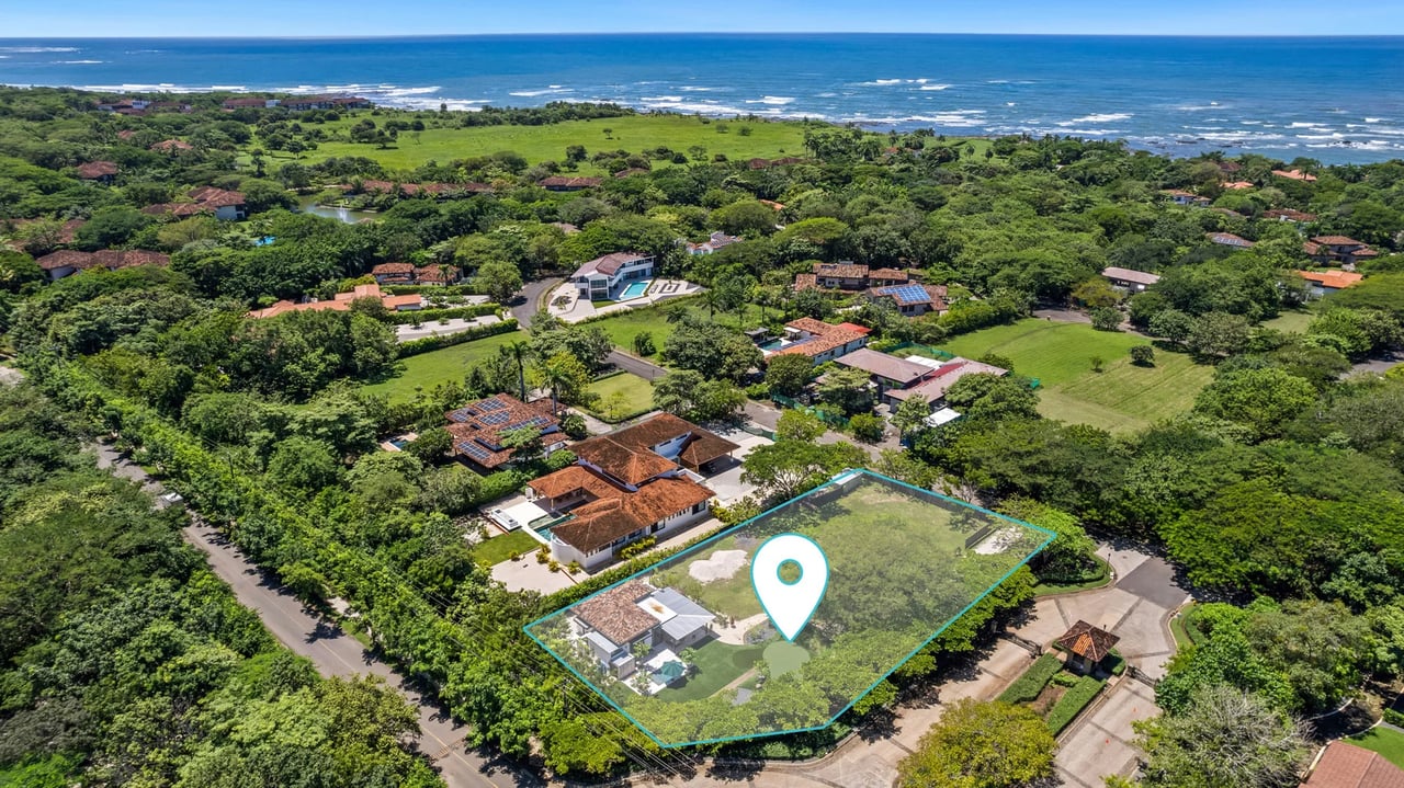 Coastal Lot with Guest Villa, Hacienda Pinilla, Guanacaste