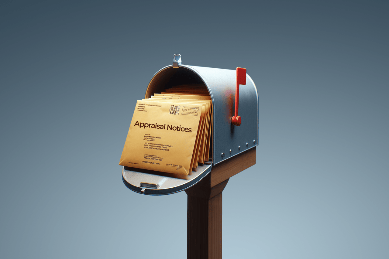 HAVE YOU RECEIVED YOUR APPRAISAL NOTICE YET? WE HAVE! IF YOU PLAN TO PROTEST THE CLOCK IS TICKING!
