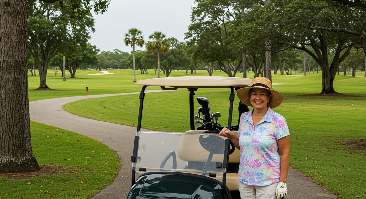 Fedora Golf Hats and Golf4Her