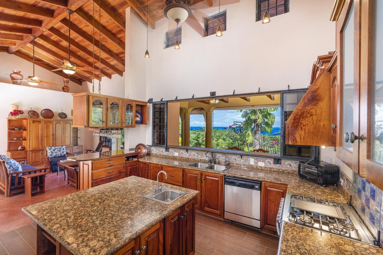 Colonial Mediterranean Ocean Villa, Nosara, Guanacaste