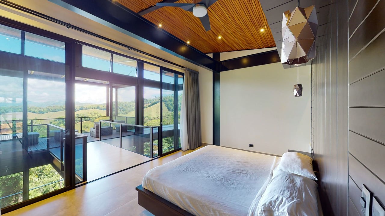 Contemporary Jungle View Villa, Dominical, Puntarenas