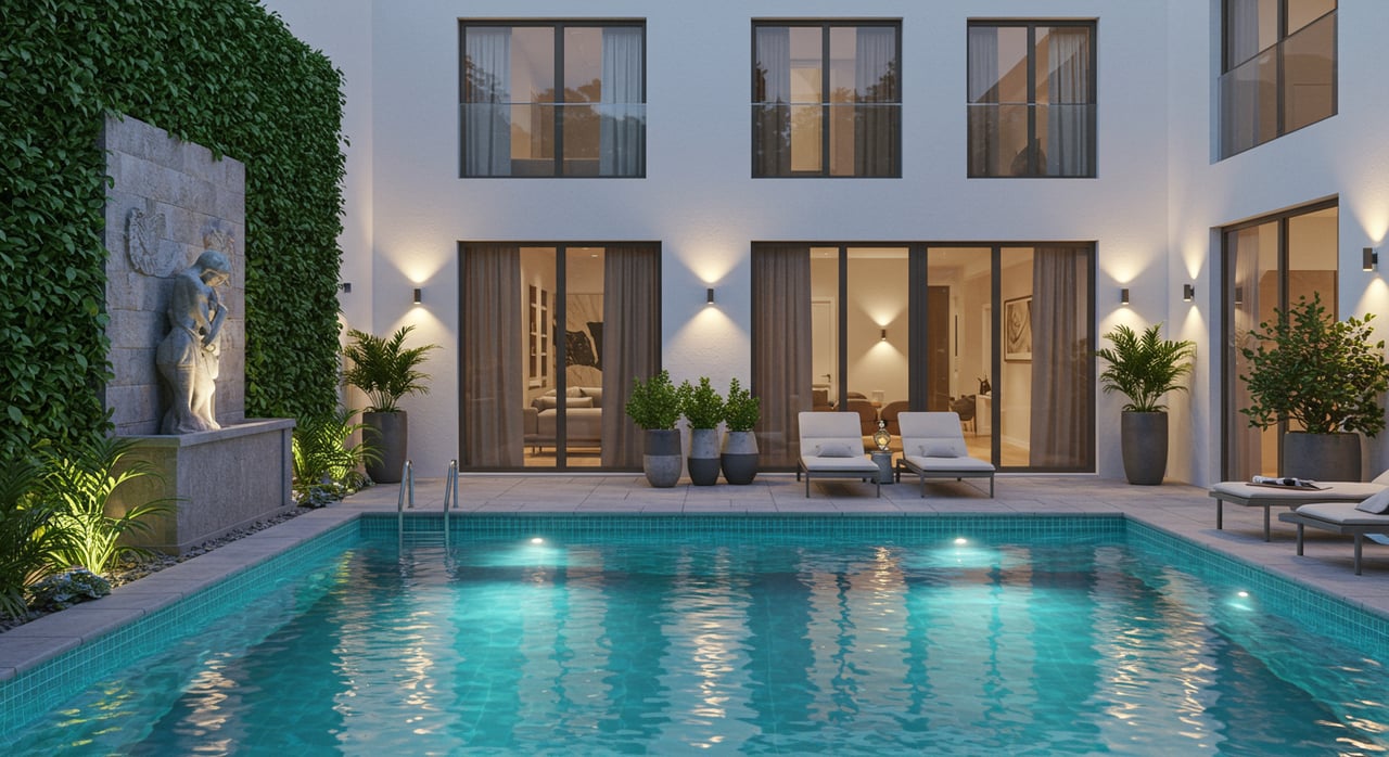 Buildings With Pools in Boston