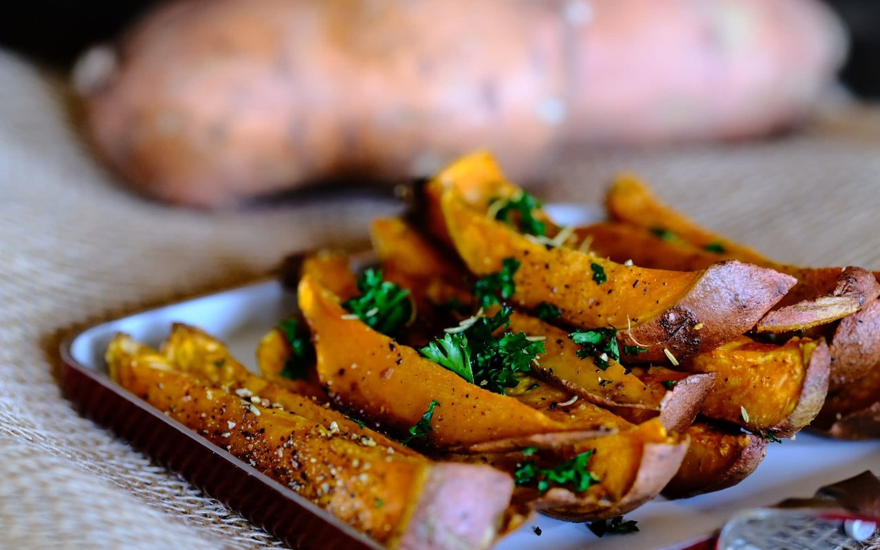 Spicy Sweet Potato Rounds