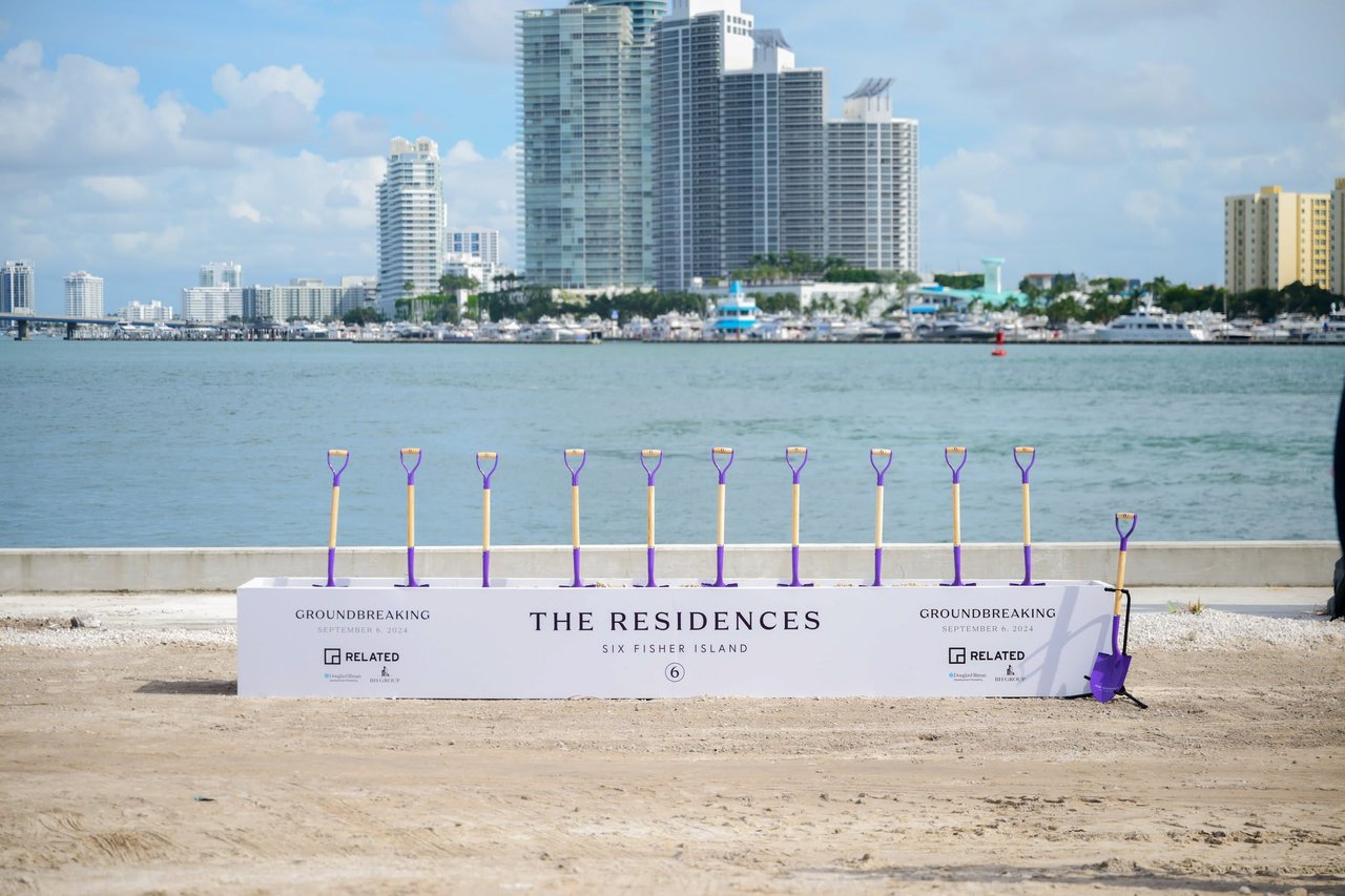 September 2024 | Related Group, BH Group, and Partners Break Ground on The Residences at Six Fisher Island